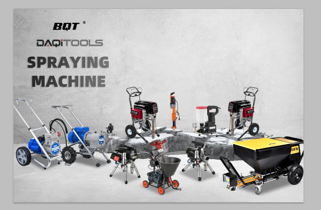 Airless Wall Paint Sprayer for Dispersion/Latex Paints Large Household Project, 1800W High Pressure Paint Sprayer