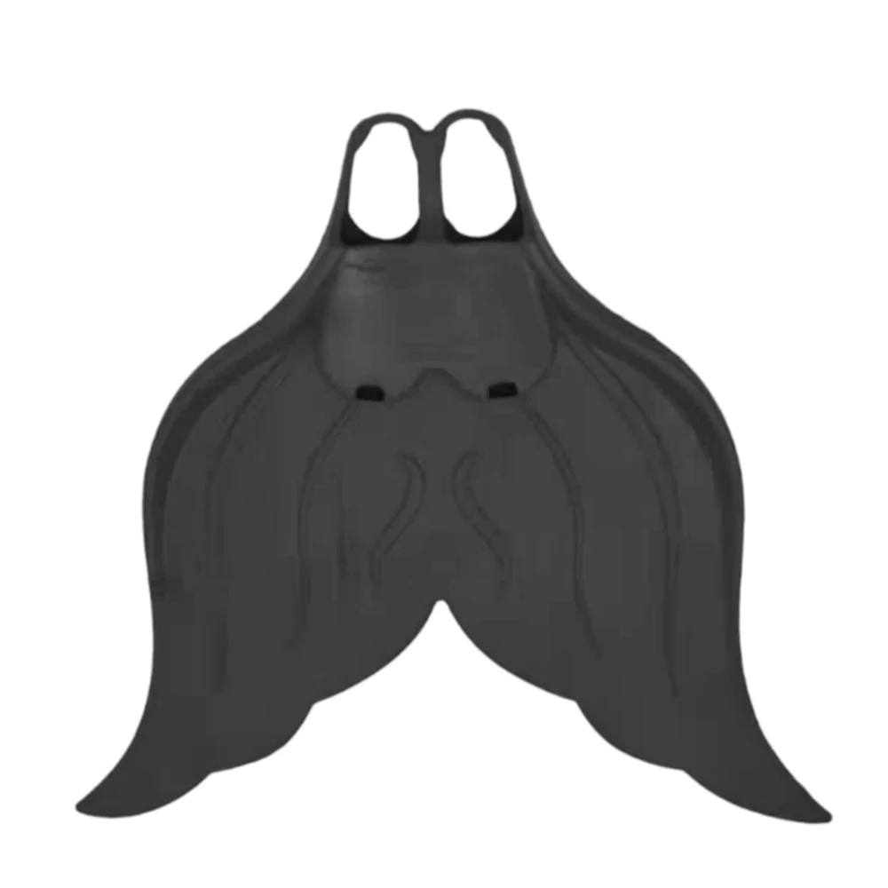 Cute design mermaid mono fins wholesale rubber mermaid fins outdoor swimming comfortable diving monofin for kids training