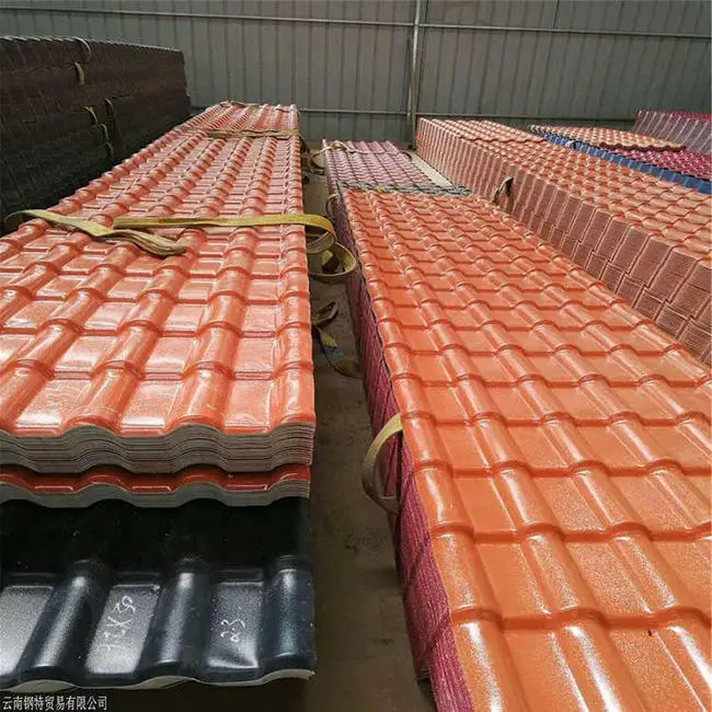 China factory PPGI corrugated steel custom color steel tiles manufacturer for color coated roof metal sheets