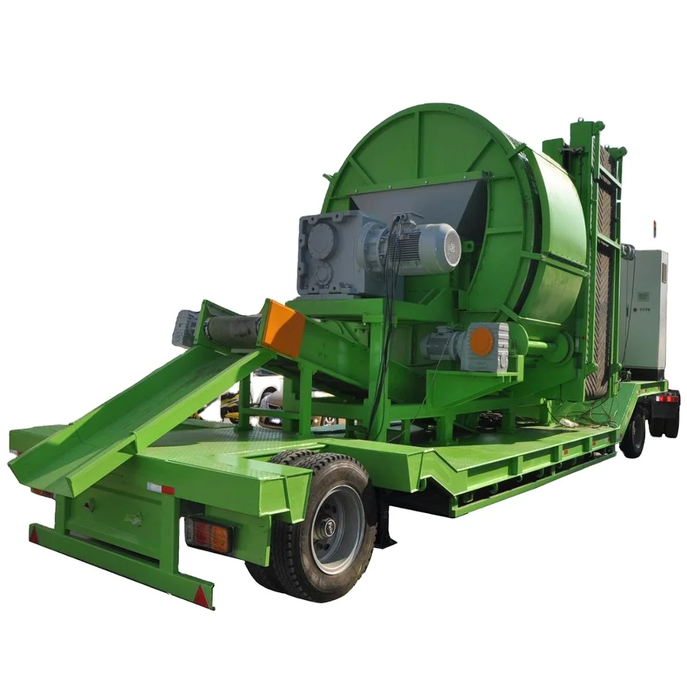 Высокая эффективность портативный изношенные шины шредер машины для продажи