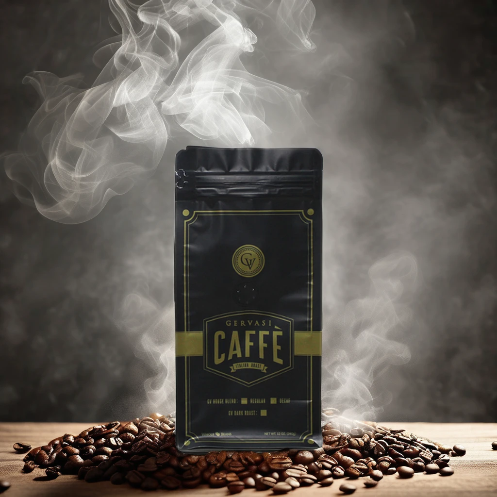 8 Side Seal Instant Packaging 2kg Bean 250g Bags 250gram 1 Kg Flat Bottom Aluminum Foil 250g/ 500g /1kg Vacuum Coffee Bag