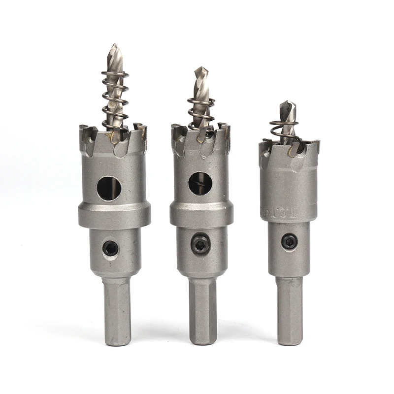 high quality Stainless steel hole  saw 12-200mm Tct Hole Saw Carbide Tipped Hole Saws Metal Drilling Tools