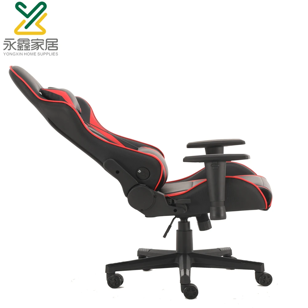 Gaming Chair with Speakers Music Video Game Chair Audio Ergonomic Design Heavy Duty Office Computer Desk Chair
