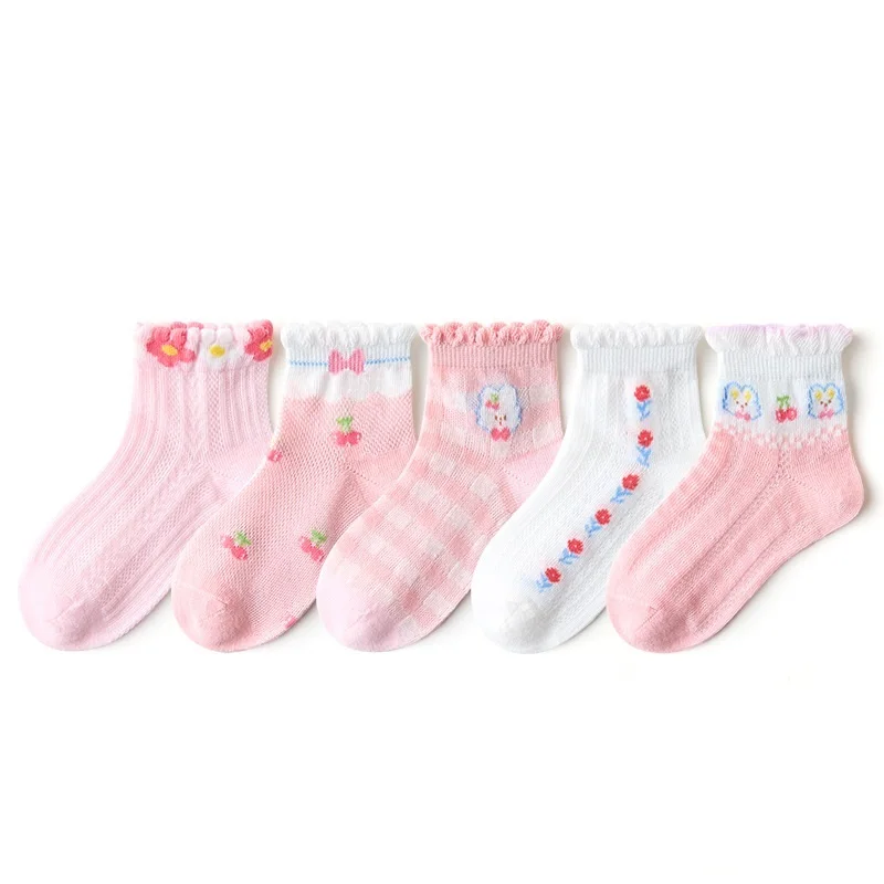 Fruit Sweet Japan Teen Girls Tube Socks Custom Cartoon Girls Socks & hosiery(old)