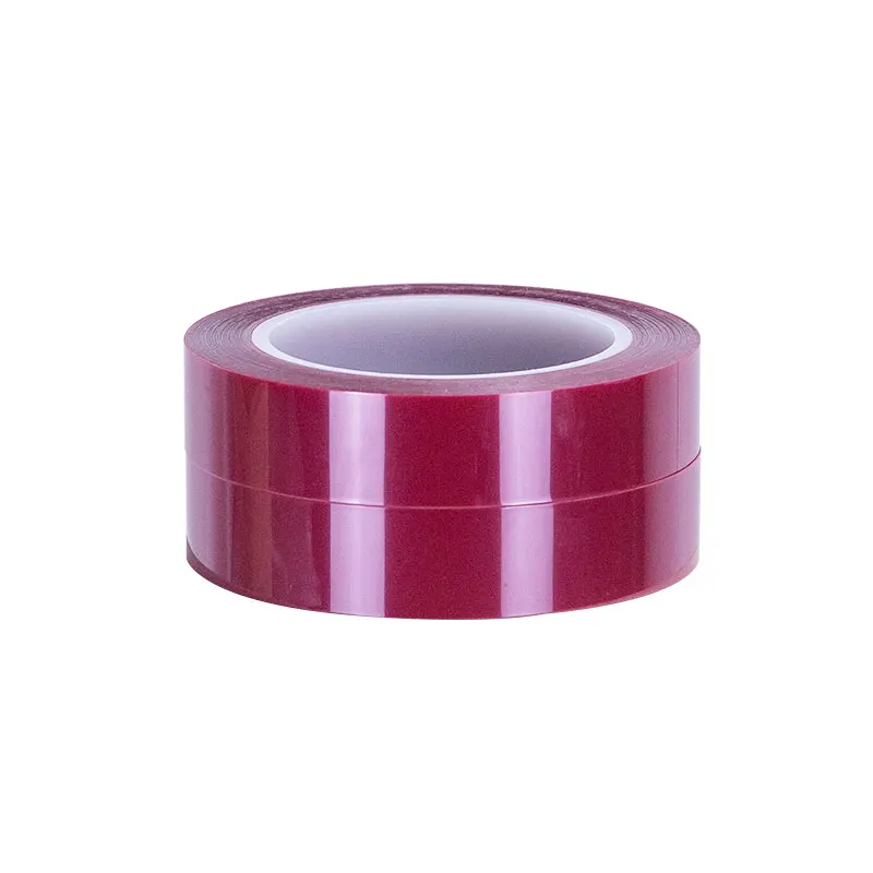 PET Rose high temperature tape high temperature shielding electroplating spray paint non-residual adhesive tape