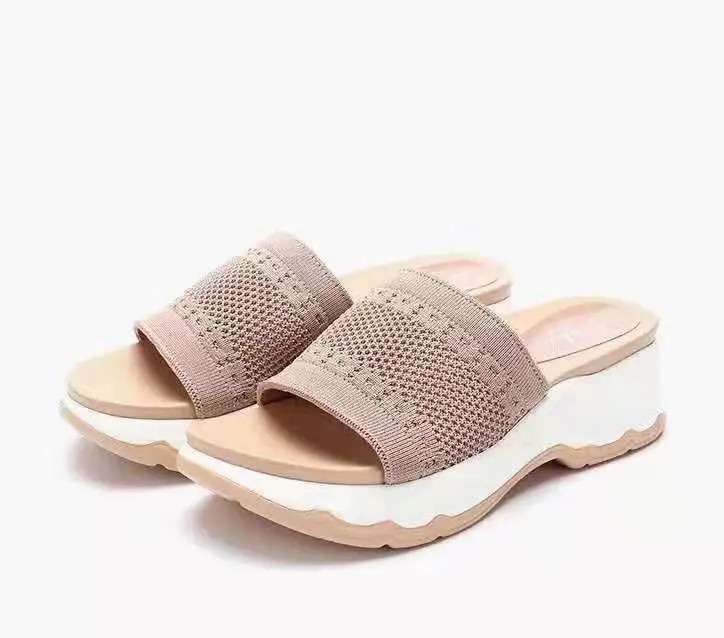 Пляжные сандалии fly knit верхняя часть для слайдов мужские