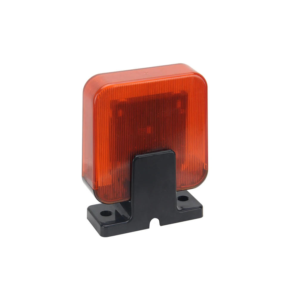 Wide Voltage Lamp(Jd08) Factory Price Automatic Electric Gate Security Strobe Warning Lamp 12-265V Ac/Dc Alarm Flash Lamp