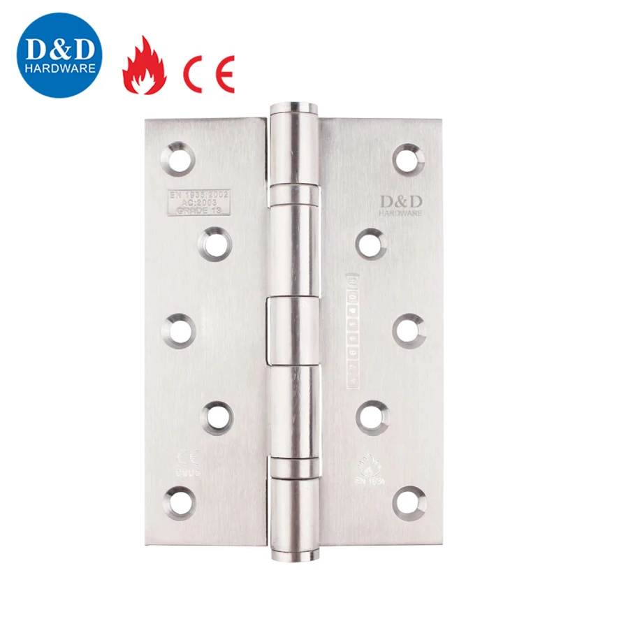 AISI 304 Stainless Steel 5 inch CE Fire Mortise Butt Hinge Interior Exterior Door Hinge