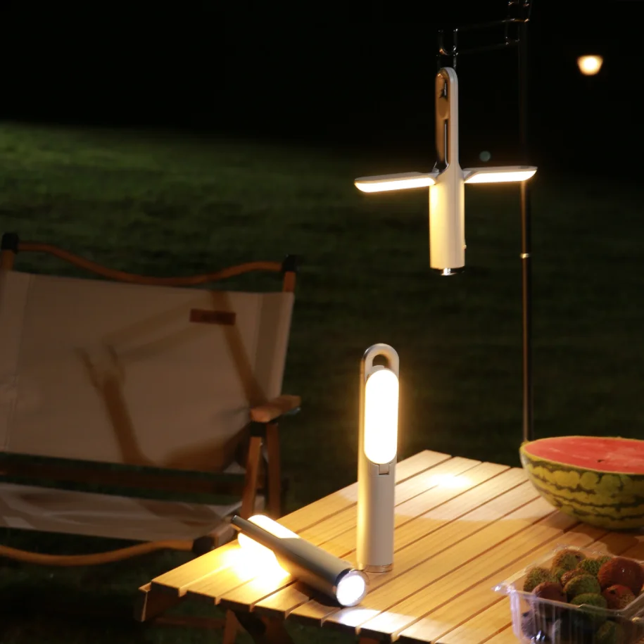Multifunction Outdoor Camping Light With SOS Led Rechargeable Camping Lantern Hanging Tent Lamp Long Range Camping Flashlight