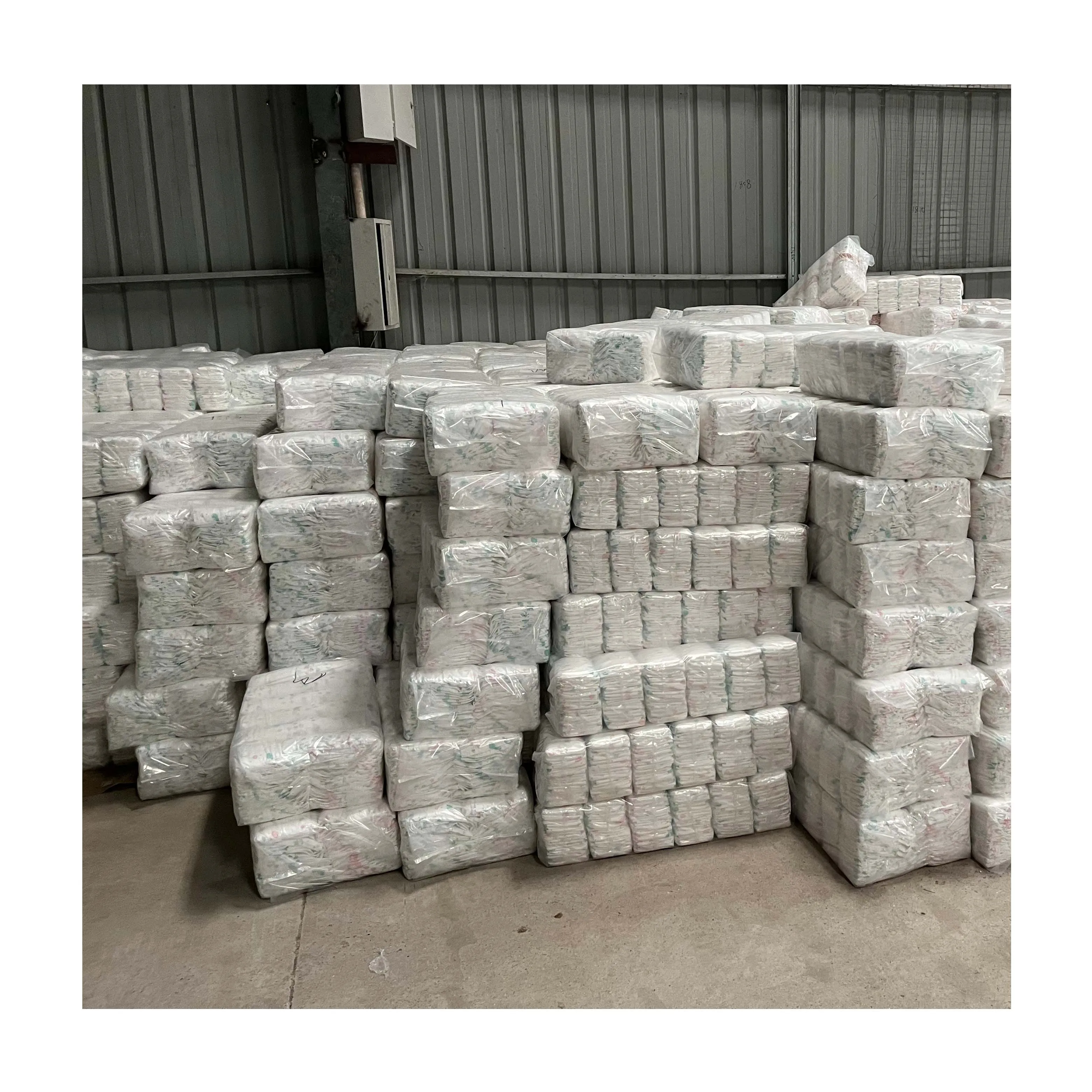2024  Hot Selling Breathable Disposable B Grade Dry Baby Diapers Manufacturer Wholesale