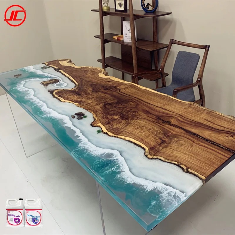Clear Epoxy Resin For Wooden Plate/Table With Stone/Spray Coating