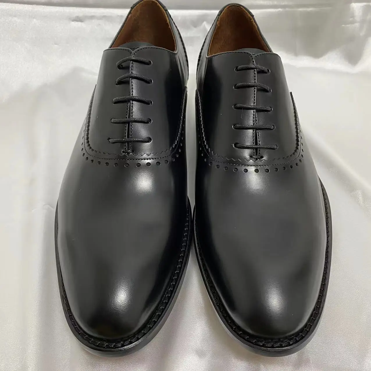 Plus size luxury Men formal oxford Brogue Shoes fashion brand Genuine cow Leather business man Dress loafer shoe Manufacturers