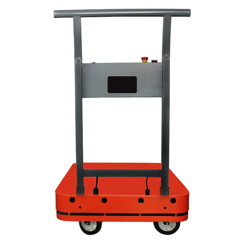 Compact Size Industrial Moving Transportation Following Trolley Robotic Platform