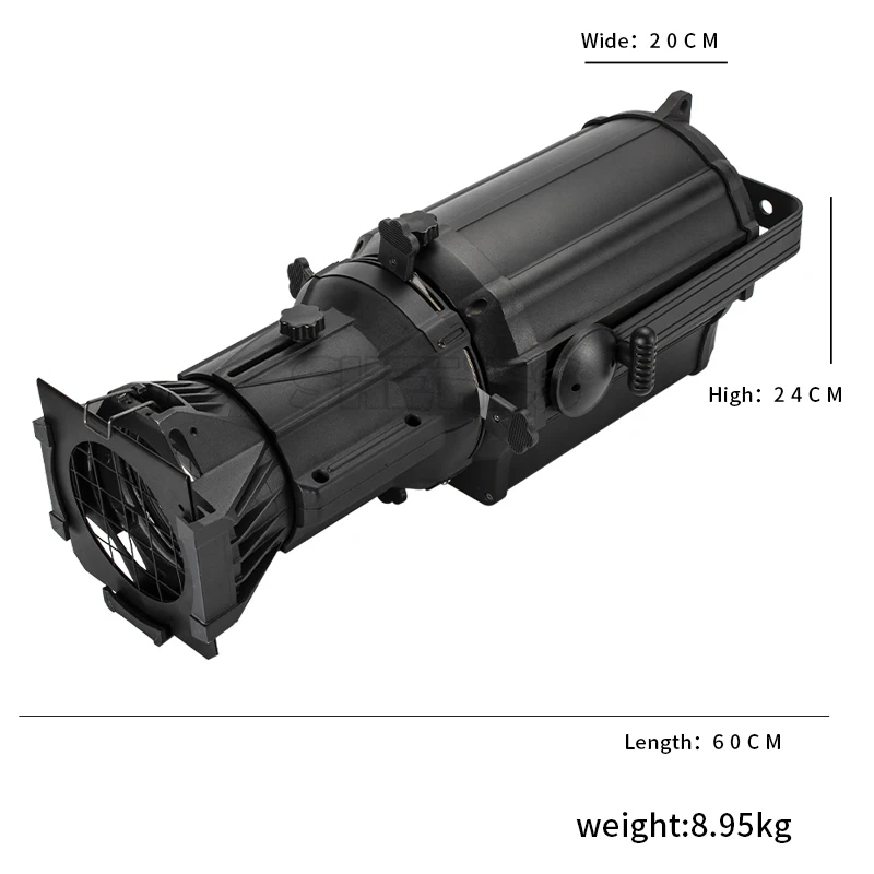 250W Cold White and Warm White 2in1 LED Profile Spotlight LEKO Light for Theater Stage