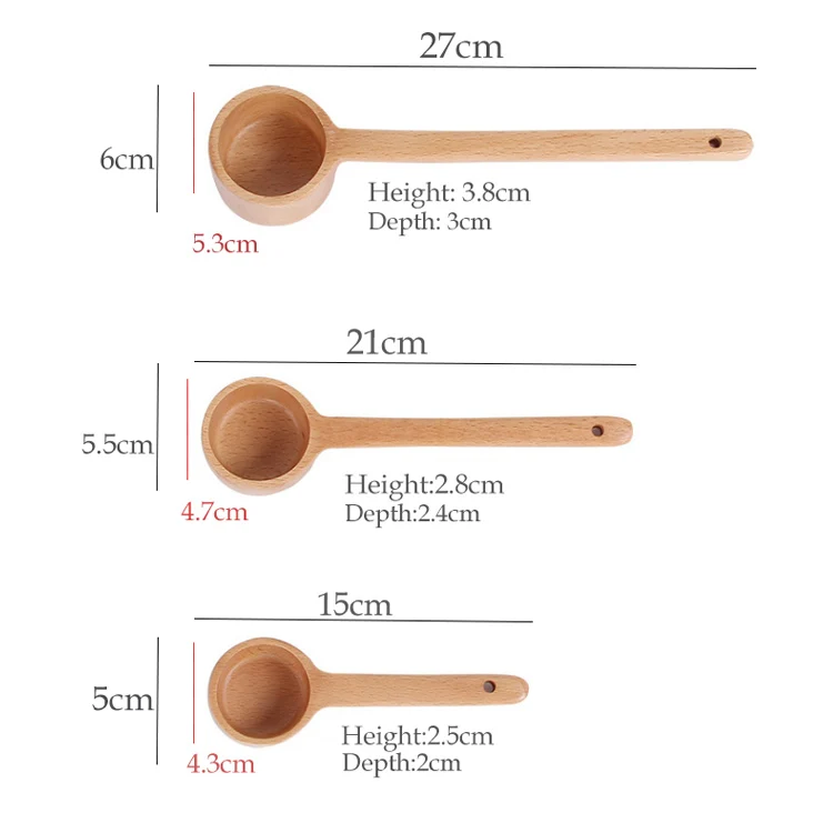 Beech Wooden Spice Mix Spoon Manufacture