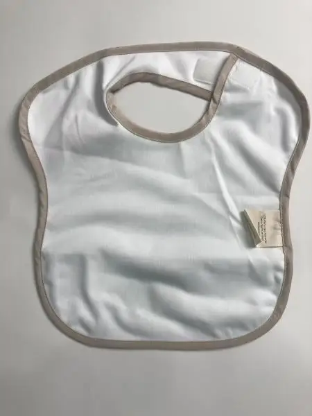 Customized Baby Bibis Pu Outlet New Fabric Pu Baby Sleeveless Bibs Easy To Clean Waterproof Apron For Feeding Drawing Playing