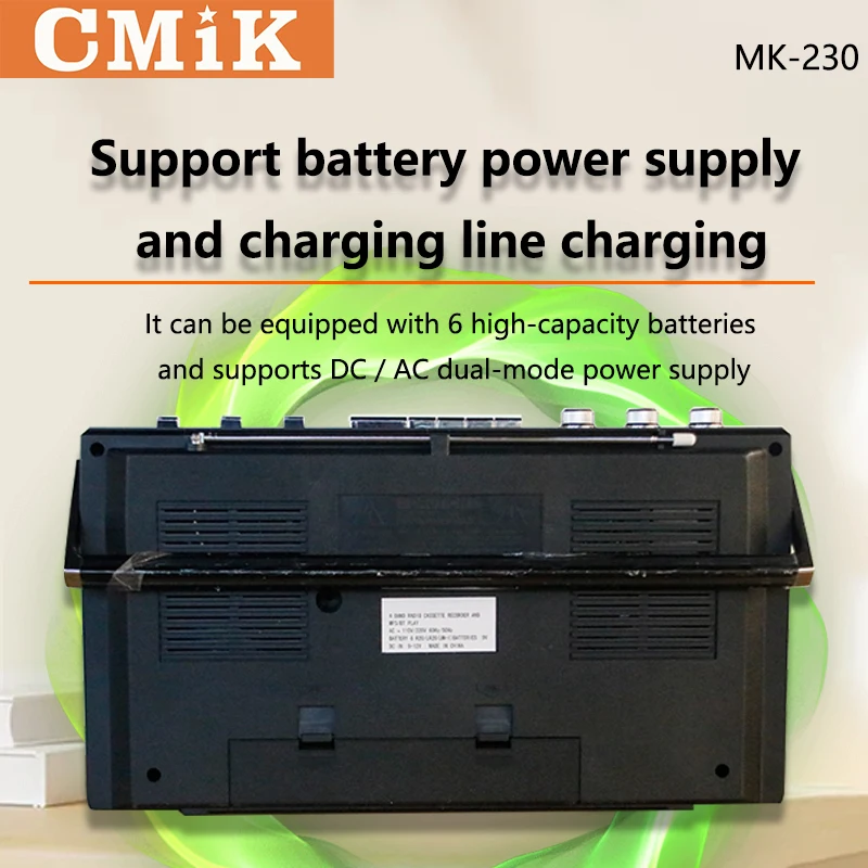 CMIK mk-230 poste radio volkswagen cassete tape player  radio cassette recorder Versatile Retro Full Band Radio