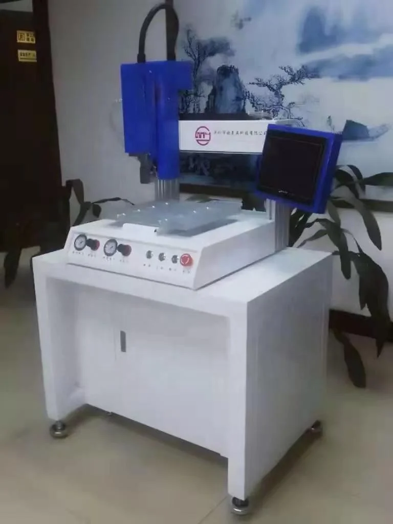 Автоматический вращающийся для распределяющих роботов 4 оси робот распределителя клея высокая эффективность клей машина