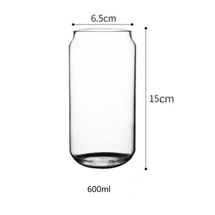 Creative Coke Juice Glass Cup Heat-resistant Transparent Coffee Cup Personalized Water Cup