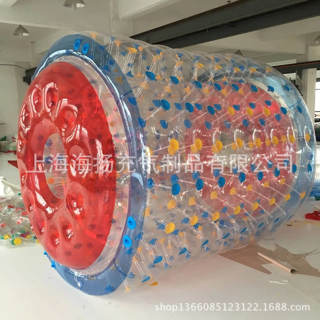 Thickened water roller inflatable walking ball water toy TPU roller running ball 2021 new