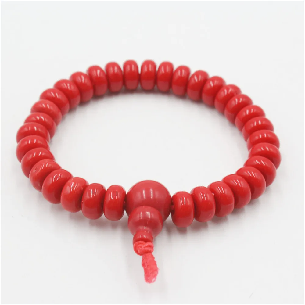 Этнические бусины ручной работы из смолы Tasbih буддийские 33 Исламские мусульманские четки браслеты