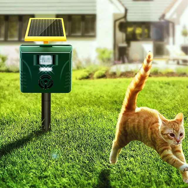 Energy saving solar electronic animal control anti pigeon dog cat repeller ultrasonic bird repellent