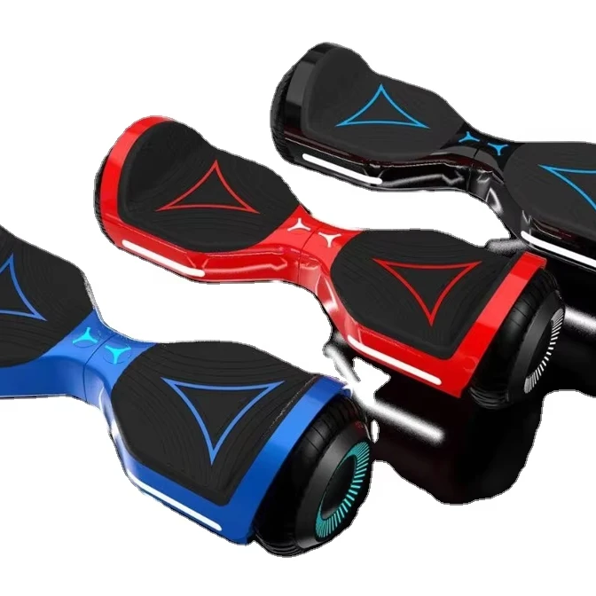 Новая модель 6 5 дюймов детский светодиодный светильник Bluetooth двухколесный самобалансирующийся борд автомобиля умный баланс Электрический скутер