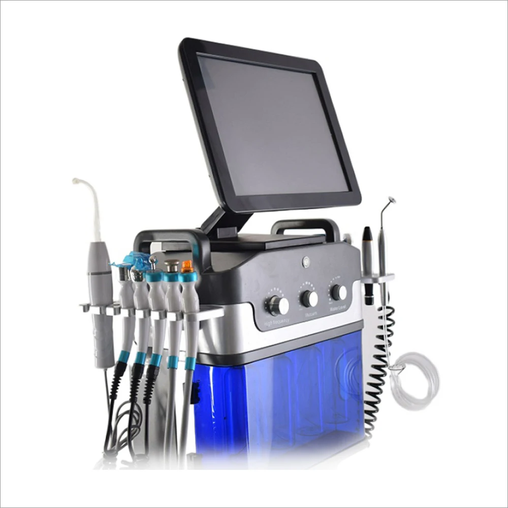 Профессиональный ультразвуковой инъекционный увлажняющий спрей для спа, светодиодная фотонная терапия, гидравлический уход за кожей, омоложение лица