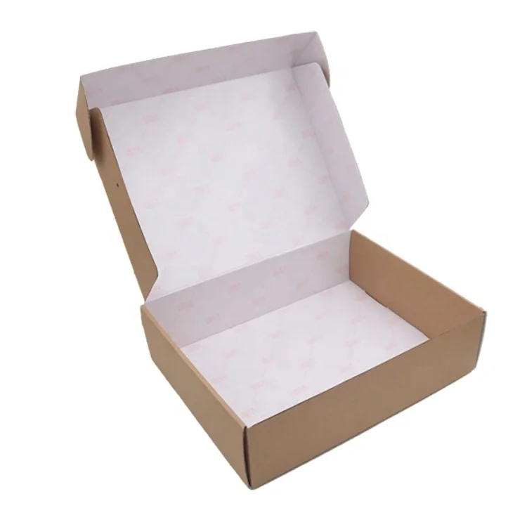 
Factory price custom letter box packaging printing kraft brown custom logo clothing shipping mailer boxes 