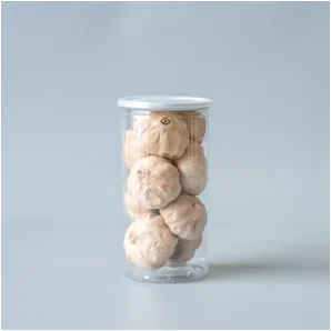 100% Natural Additive-Free Fermented Black Garlic Solo Cloves Vacuum/Jar Packed Peeled Garlic Cloves for Sale Herbal Seasonings