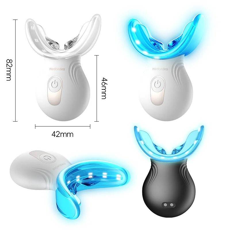 16X Led Light OEM Teeth Whitening Kit Ipx7 Waterproof Tooth Whitener Led Dental Light