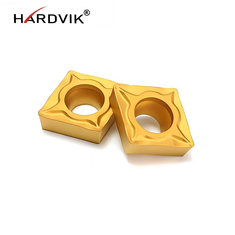 HARDVIK Hot salesTungsten Carbide Insert cnc ccmt inserts lathe milling tools CCMT CCMT060204-HM CCMT060208-HM OEM ODM