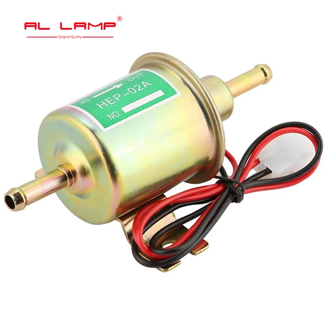 Universal New Low Pressure 24v bomba de gasolina fuel pump electric HEP-02A 12v