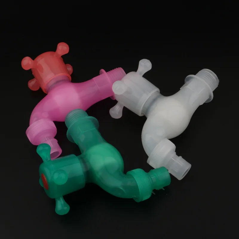 Pp Pvc Tekan Plastik Core Tap Taps Faucet Plastic Drain Dengan Bib Bathroom Basin Cold Water Single Handle Metered Faucets