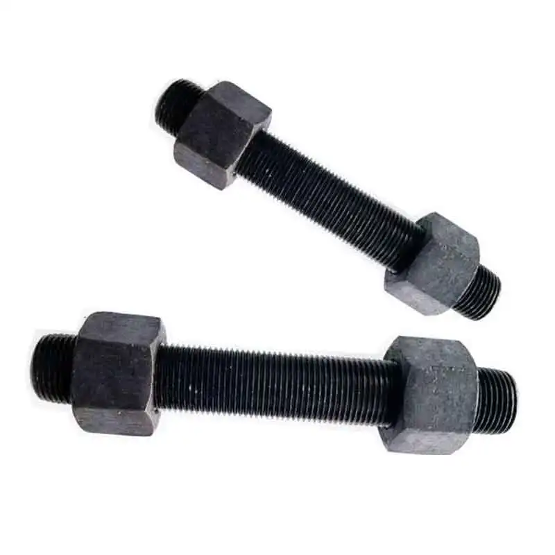 Прямая Продажа с китайского завода углеродистая сталь простой ASTM A193 Gr B7 высокая прочность на растяжение стержень болт A194 2H