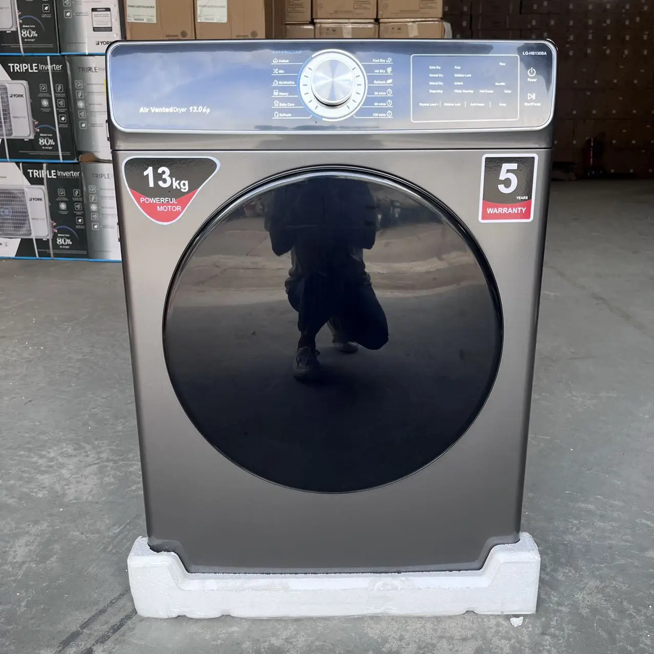 H 13 kg roller automatic air drying washing machine, 100% drying not cleaning only drying large capacity home