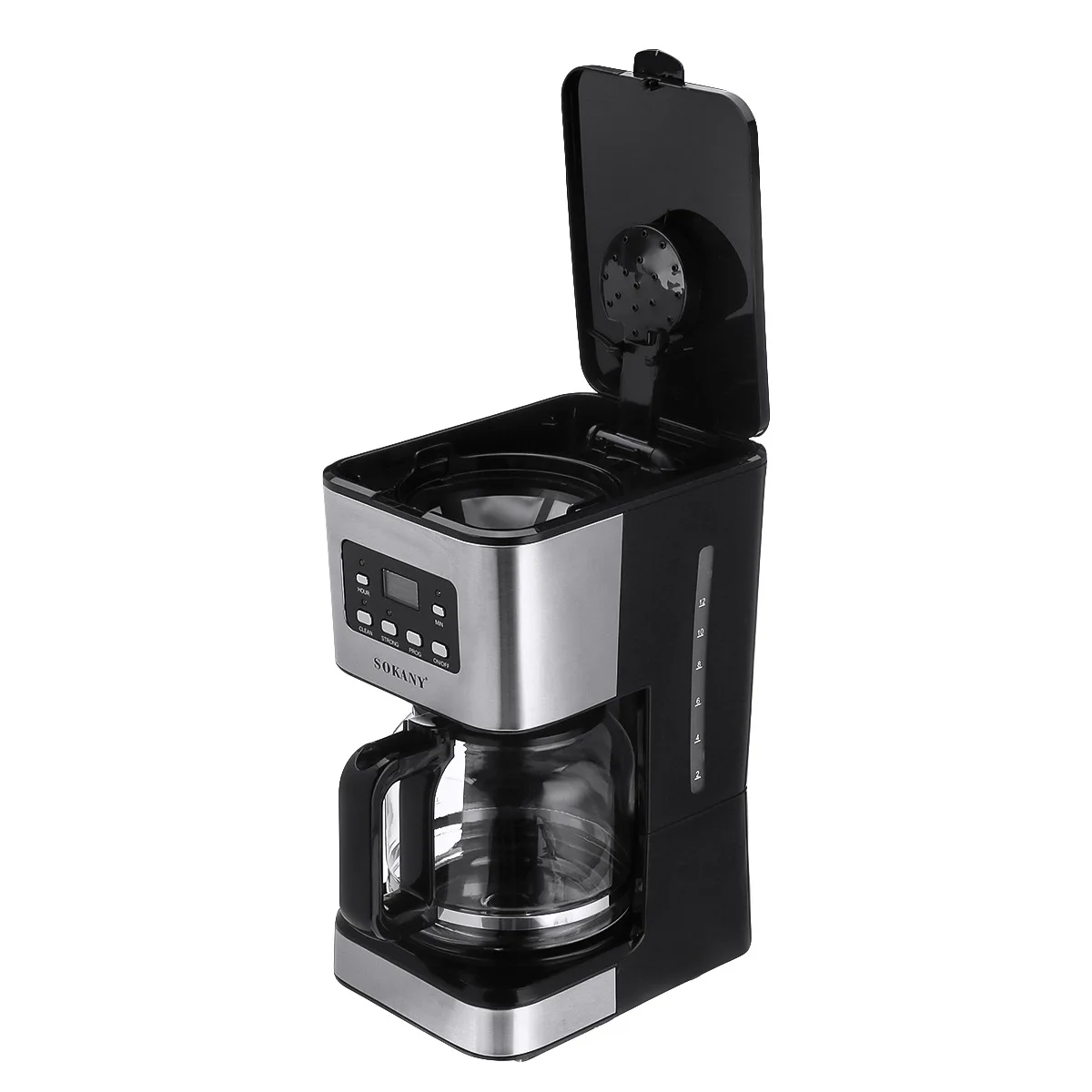 EU spot wholesale Coffee machine with grinder 950w electric American drip coffee machine bean to cup coffee makers