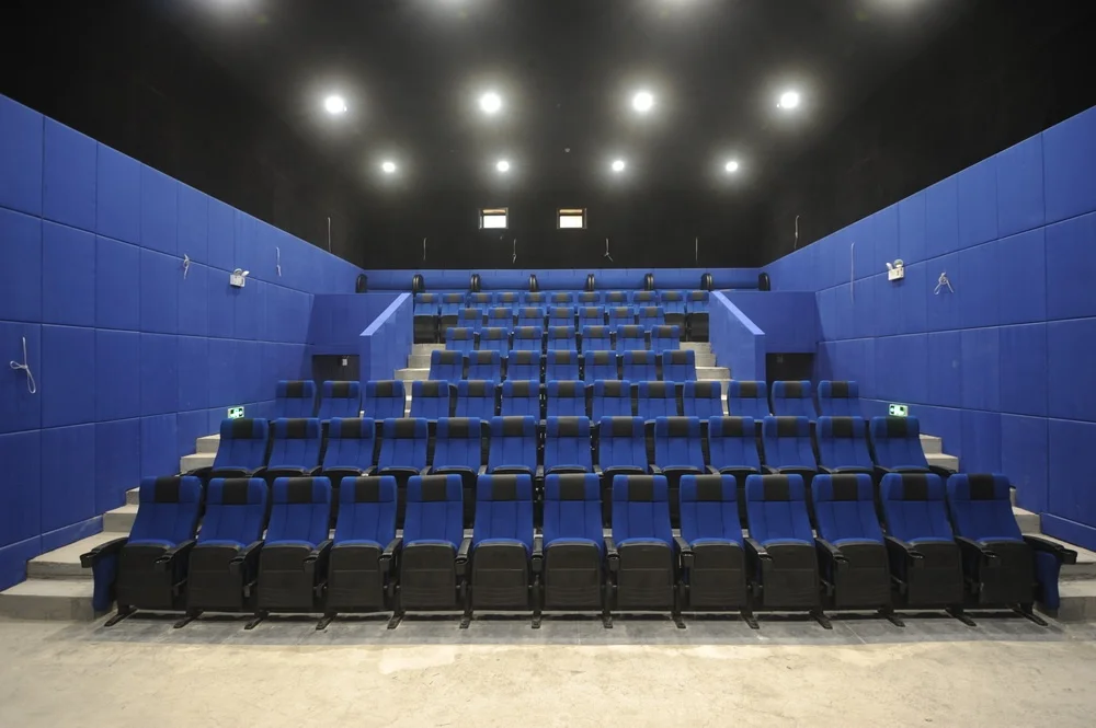 Cheap Plastic movie cinema chair theatre seating chaise cinema used VIP movie theatre room