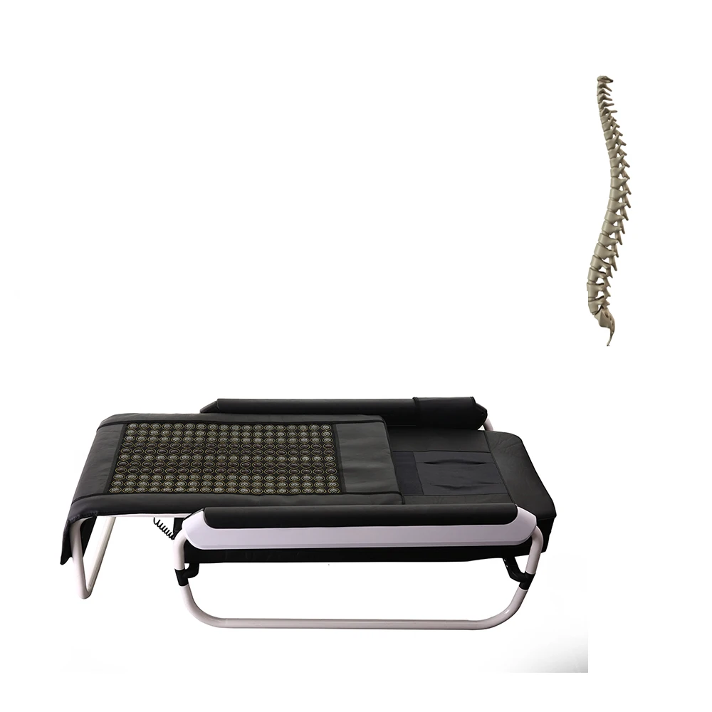 Hot pick V6 master sceragm V3 V4 Tourmaline Jade roller chiropractic Physio therapy Bed Thermal camilla infrared massage bed