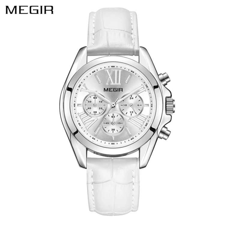 White color High quality brand new trend ladies fashion quartz watch luxury women watch 2114
