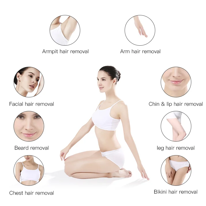 DIMEI Permanent Female Epilator 808nm Fiber Coupled Laser Diode Painless Hair Removal Machine for Sale