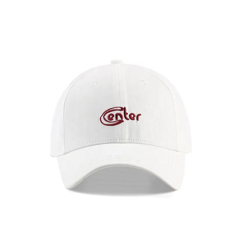 Branded Customized  Outdoor Sport Kids Adult Size unstructured Dad Hats Embroidery Logo Curved Brim Baseball Cap