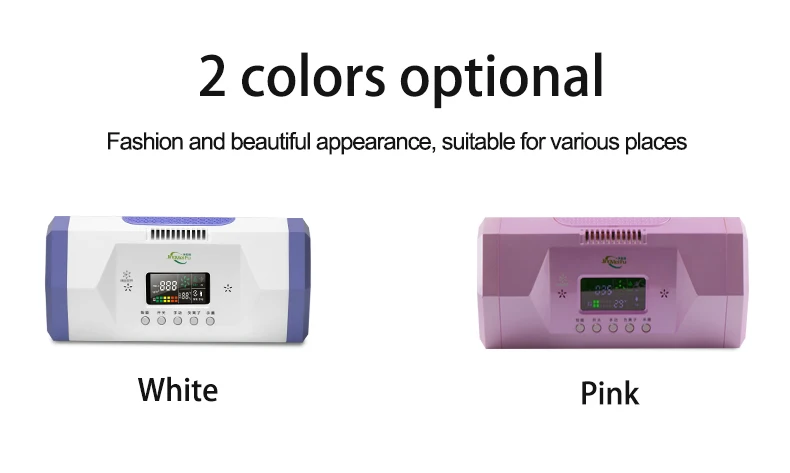 NEW High Concentration Negative Ion Air Purifier with UV sterilization for home office Intelligent LED display