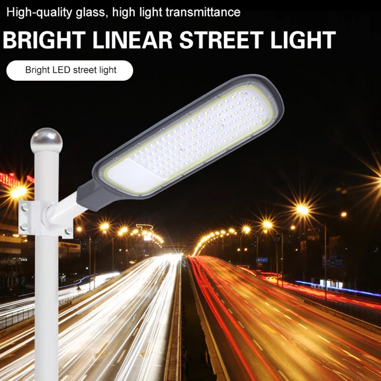 Ip65 Grade Waterproof Outdoor Bright Road Light Aluminum Streetlight Parking Farm 50 100 150 200 W Energy Saving Led Street Lamp