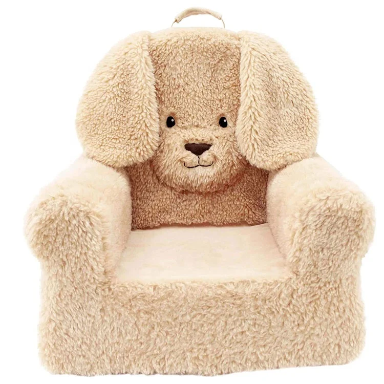home furniture wholesale customized cute Premium Character kids sofa Chair with Carrying Handle and Side Pockets