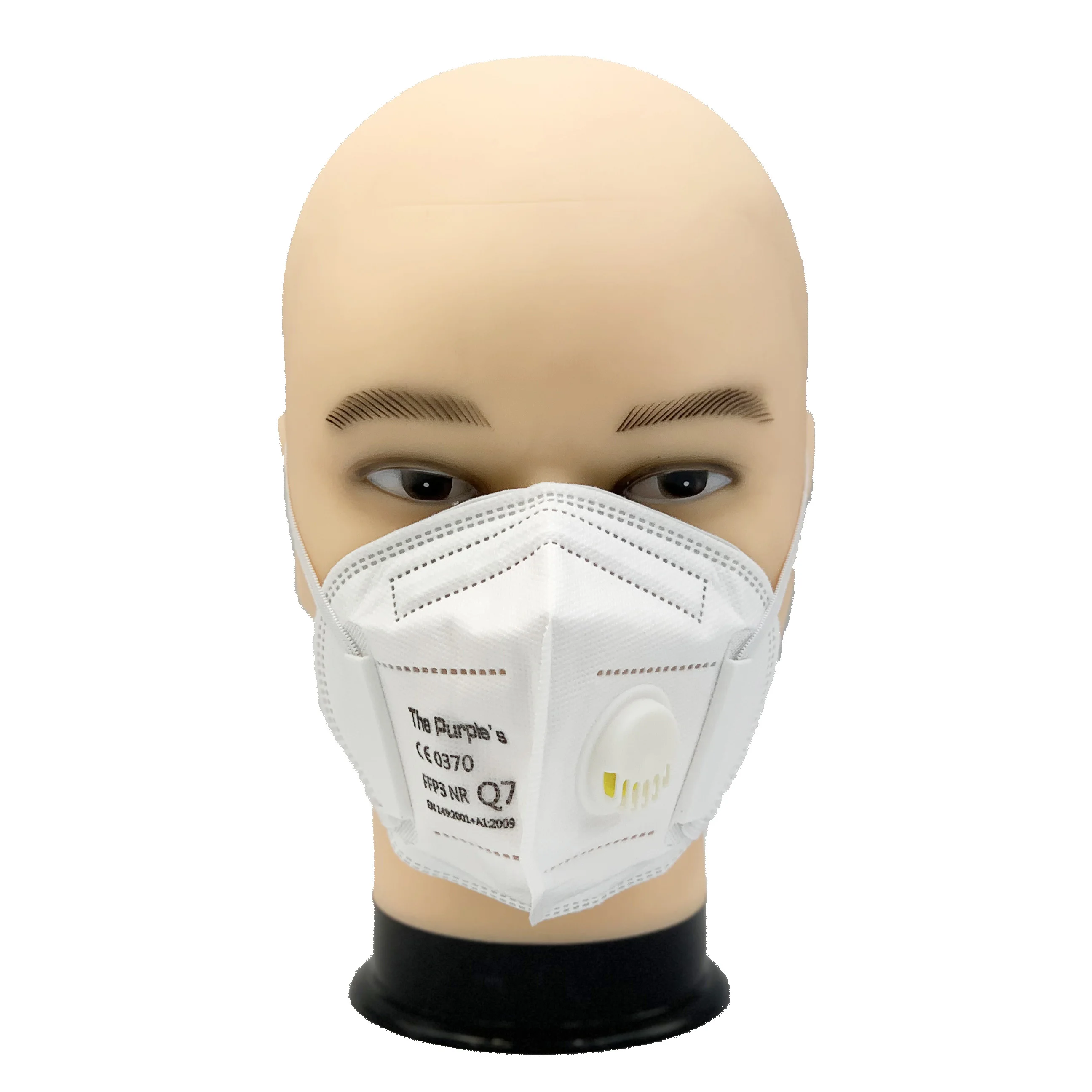 EN149 certificates white list fashion face mask protection ffp3 valve face mask with filter