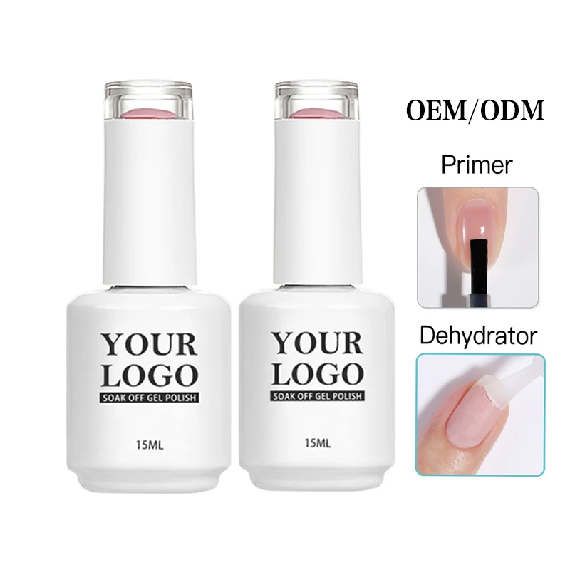 Nail Prep Dehydrator and Nail Primer X-strength No Burn Non Acid Protein Bond Primer for Acrylic Powder and UV Gel Nail Polish