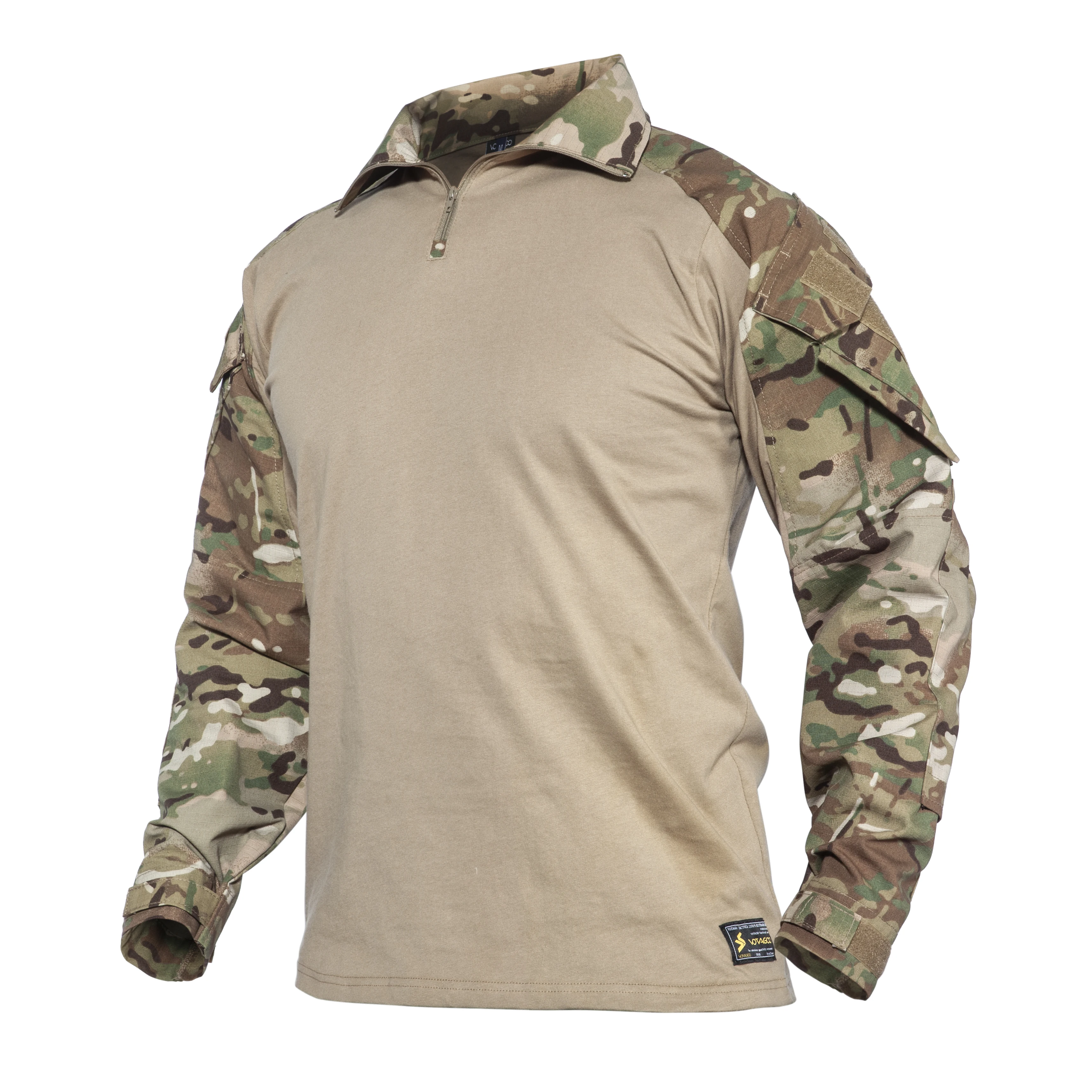 High Quality Multicam Frog Suit Long Sleeve Army T Shirt Pants Tactical Camouflage Men Combat Military