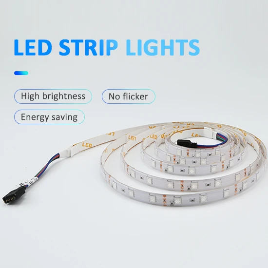 Оптовая продажа дешево гибкий 12V напольный 2835 5050 SMD RGB В комплект поставки одноцветной светодиодной ленты без защиты от воды/светодиодные ленты/светодиодные полосы света