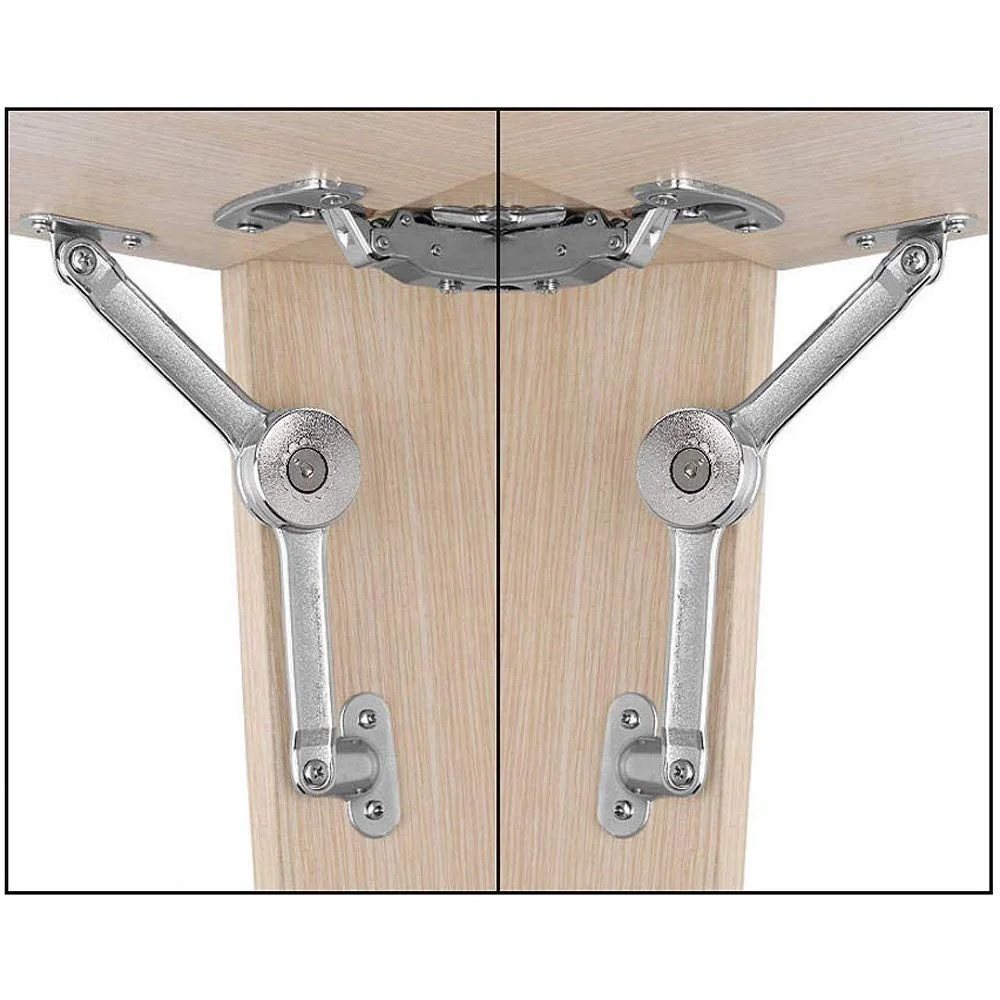 Adjustable Lift up Stay Support Buffer Hinge Toy Removable Box Hinge Support Drop Lids for Cabinet Support furniture hardware
